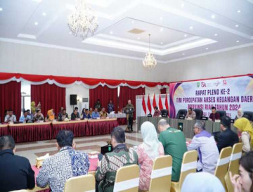 Pemkab Kampar Hadiri Rapat Pleno Ke II TPKAD Riau Tahun 2024