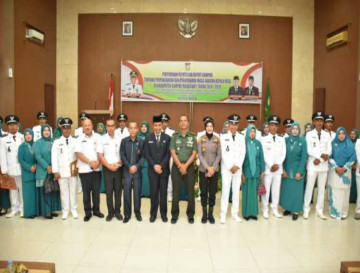 Sebanyak 20 Kepala Desa di Kampar Terima SK Perpanjangan Masa Tugas Dua Tahun