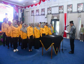 Forum Puspa Resmi di Lantik, Pj Sekda Kampar Ahmad Yuzar Tekankan Pentingnya Kolaborasi