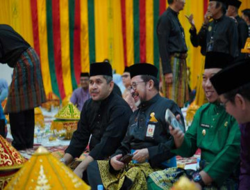 Riedel Fitri Ucapkan Selamat Atas Penganugerahan Gelar Adat Kepada Kasal Laksamana  Muhammad Ali.