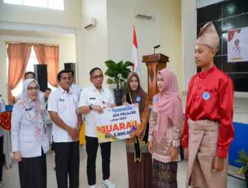 Duta Baca Pelajar Kampar Terpilih, Ini Pesan Asisten III Setda Ir. Azwan, M, Si