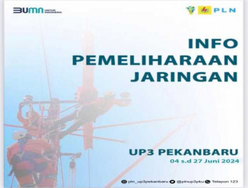 JADWAL PEMELIHARAAN PLN