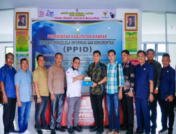 Kominfo Kampar Terima Kunjungan Kerja DPRD Kab Terkait Pelaksanaan Keterbukaan Informasi Publik