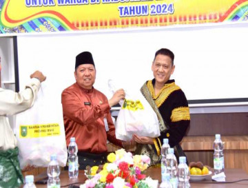 Dihari Ulang Tahun ke-74, Pemda Kampar Terima Bantuan dari ASN dan Non ASN Provinsi Riau