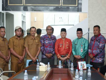 Penjabat Bupati Kampar Silahturrahmi Pengurus Terpilih Persatuan Perangkat Desa Indonesia (PPDI)