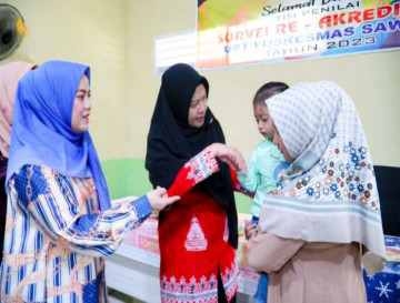 Ketua LK2S Kab Kampar Lakukan Survey Terhadap Penangan Stunting Di Kec. Kampar Utara