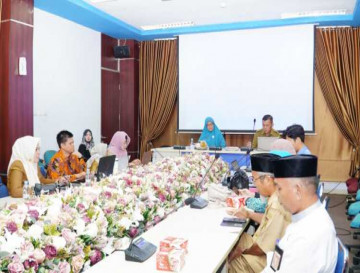 Pemkab Kampar Lakukan Penilaian Kinerja TPPS Kecamatan SE Kab. Kampar Tahun 2024