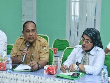 Asisiten II Setda Kampar Suhermi, ST Buka FGD Masterplan Pengembangan Kawasan Taman Rekreasi Stanum