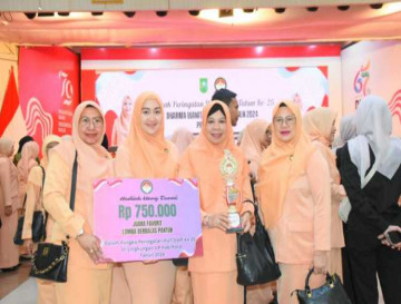 Di Puncak HUT DWP Ke 25 tahun 2024, Kampar Raih Juara Terfavorit