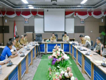 Pj Bupati Kampar Lakukan Rapat Pelaksanaan APBD tahun 2024