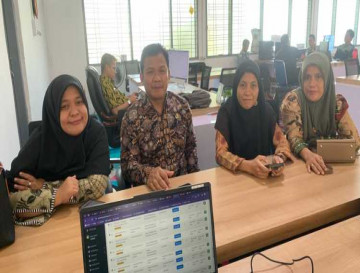 Admin PPID Kecamatan melakukan aktivasi akun PPID