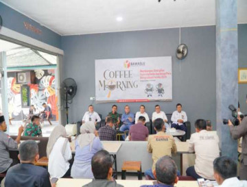 Jelang H-2 Pemilu, Bawaslu Kampar Pererat Sinergitas Bersama Forkopimda Dan Insan Pers