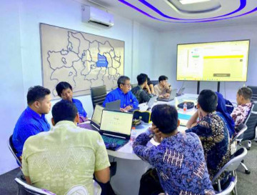 Tindak Lanjuti Kerjasama Hibah Aplikasi, Tim IT Diskominfosan Kab. Kampar lakukan Asistensi Teknis