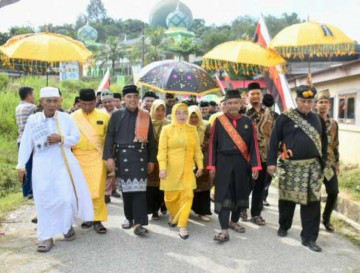 Pj Sekda Kampar Membuka Musyawarah Besar (Mubes) Serantau Kampar Kiri Dikenegerian Gunung Sahilan