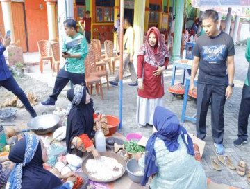 Buka Lomba Masakan Tradisional dan Jalan Santai, Pj Sekda Kampar