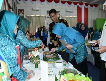Lomba Cipta Menu B2SA Tingkat Kabupaten Kampar Resmi Di Buka,  Ketua TP PKK Kabupaten