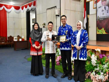 Pisah Sambut Ketua PN Bangkinang, Pj Bupati Kampar