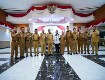 Bupati Kampar Terima Dipa dan TKD Secara Digital