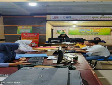 PPID Kampar menerima Permohonan Informasi dari DPK-LPPNRI