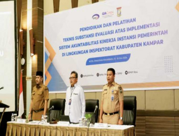 Tingkatkan Kompetensi, Pemkab Kampar Gelar Pelatihan dan Implementasi SAKIP.
