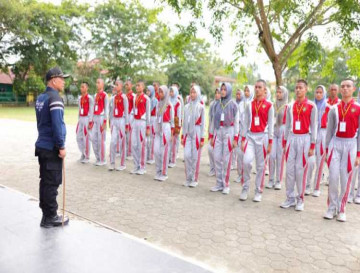 Cerita Inspiratif Brigadir Polisi Kepala Hermansyah, Belasan Tahun Jadi Pelatih Paskibraka
