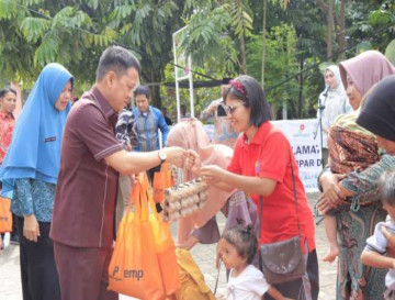 Pj.Bupati Kampar Hambali Launching Bapak Asuh Anak Stunting Di Siak Hulu