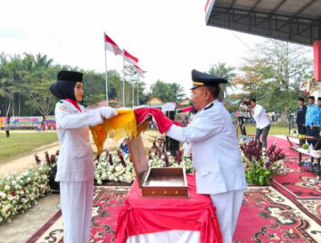 Gelar Upacara Peringatan Detik-Detik Proklamasi Kemerdekaan RI ke-79.