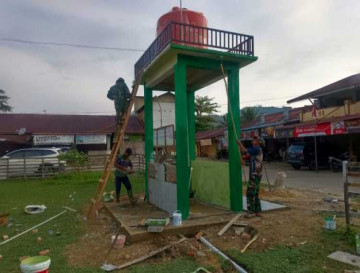 Usaha Tim Satgas TMMD Dekatkan Masyarakat pada Sumber Air Bersih