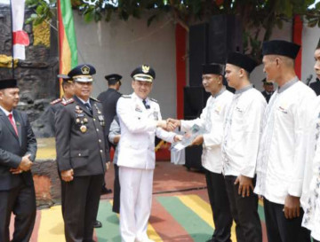 Pj Bupati Kampar Mengucapkan Selamat dan Tunjukkan Sikap, Perilaku Yang Lebih Baik Lagi.