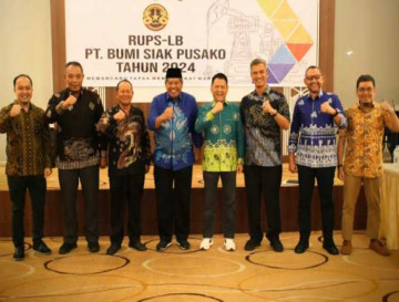 Penjabat Bupati Kampar Hadiri RUPS-LB PT. BSP Tahun 2024