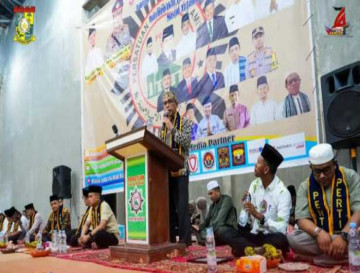 Asisten III Setda Kab. Kampar Ir.Azwan, M.Si Launching LPTQ Masjid Al-Jamaa Tu Wal Jamaah