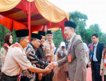 Disdikpora : Anggota Pramuka Dididik Untuk mempunyai karakter, sikap mental, dan kecakapan hidup