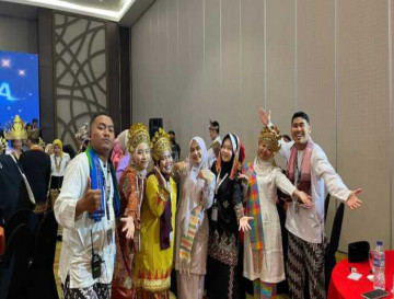 Niken Khairunisah Siswi Kelas XII SMAN 1 Bangkinang Kota Wakili Forum Anak Provinsi Riau