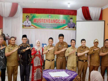 Pj Bupati Kampar Buka Musrenbang Kecamatan Kampa