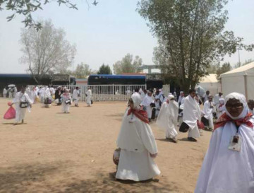 Jamaah Kampar Kloter 5 Tiba di Arafah