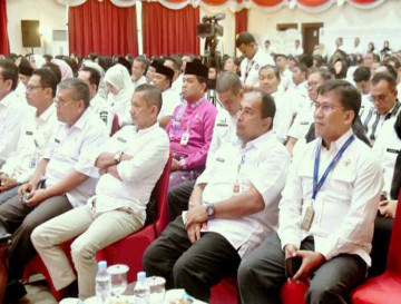 Asisten II Suhermi Hadiri Mou Penerimaan Peserta Didik Baru (PPDB) online SMA/SMK