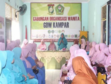 Terima Kunker GOW Kab. Pasaman dan Pasaman Barat Ketua GOW Kab Kampar :