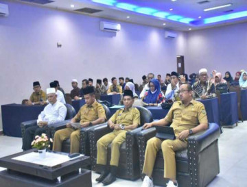 Asisten I Setda Kampar Buka Training Center Kafilah MTQ Kabupaten Kampar Tahun 2024