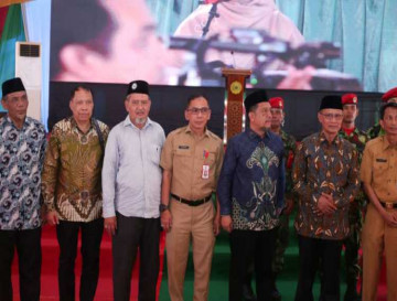 Wakili Pj Bupati Kampar Asisten III Setda Kampar Hadiri Puncak Milad XVI