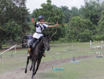 Sukses, Siswa SMP Tahfiz Al Karim Wakili Riau Pada PON XXI Sumut-Aceh 2024 Melalui Pordasi Kampar