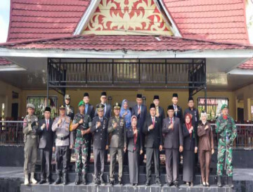 Hari Bela Negara ke-76, Dandim 0313/KPR Bacakan Amanat Presiden RI Prabowo Subianto