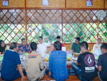 Terus Rajut Silaturahmi Dengan Insan Pers, Pj Bupati Kampar Hambali ; Terima kasih