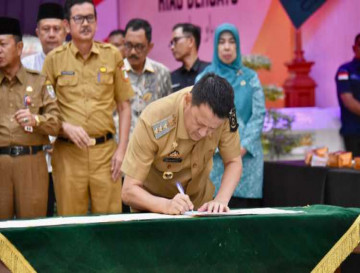 Pj Gubernur Riau Apresiasi Pencapaian Stunting Kabupaten Kampar Turun Menjadi 7,60%