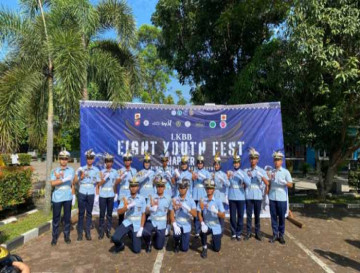 SMAN 2 Bangkinang Kota, Raih Juara Favorit 3 Lomba Baris Berbaris EYF Chapter 10 Tingkat