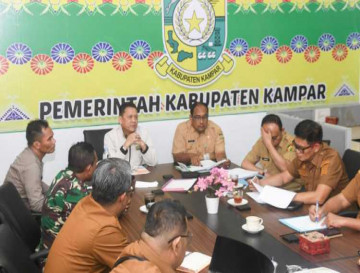 Pemkab Kampar Ikuti Rakor Pengendalian Inflasi dan Evaluasi Program 3 Juta Rumah