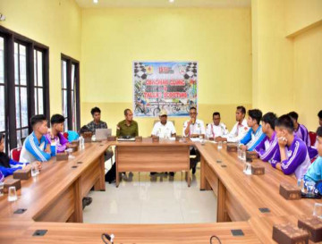 Lakukan Pembinan Cabor Balap Sepeda, Ketua Koni Kampar Buka Secara Resmi Coaching Clinic