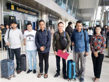 Bupati Kampar Tiba di Kabupaten Minahasa Utara, Provinsi Sulawesi Utara Untuk Hadiri Munas Apkasi VI