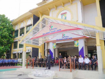 Peringatan Hari Lahir Pancasila Di Kabupaten Kampar, Bupati Kampar Tegaskan Untuk Jadikan Pancasila