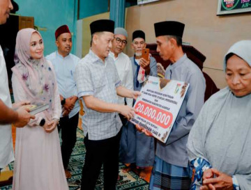 Sekda Kampar Safari Ramadhan Di Desa Siabu.