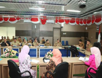 Bupati Kampar Ahmad Yuzar ;  Susun Anggaran Yang  Efisiensi dan Tepat Sasaran